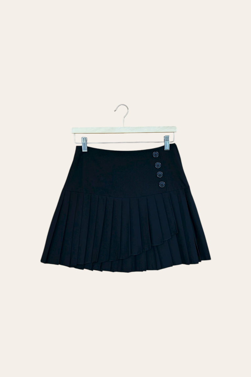 Jupe mini plissée
