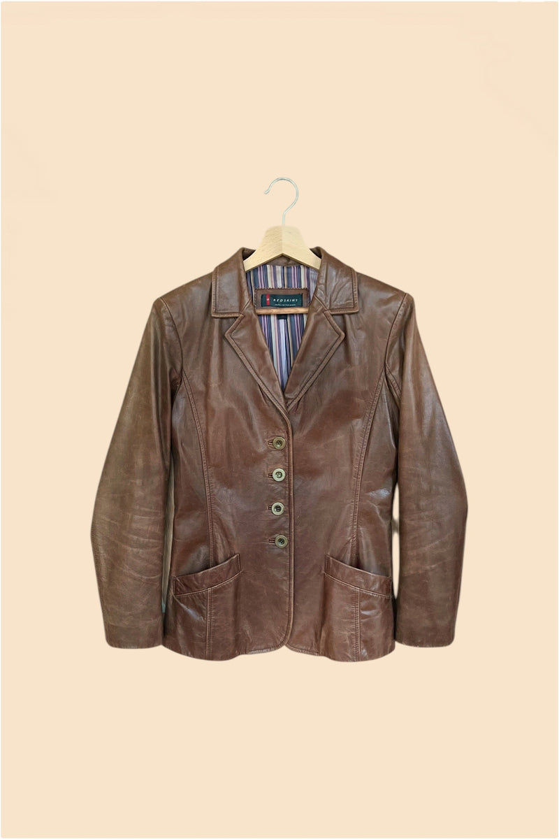 Veste en cuir Redskin